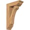 Ekena Millwork Legacy Traditional Smooth Bracket w/ Offset Brace, Western Red Cedar, 5 1/2"W x 16"D x 24"H BKT0604X16X24LEC01SWR - alternate 1